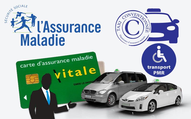 taxi conventionné CPAM télétransmission remboursement